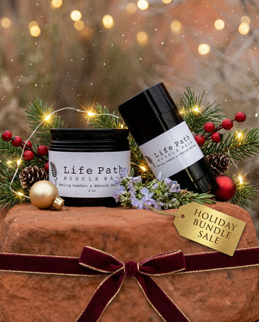 Muscle Balm 2 oz Jar & 1 oz Roller Special!