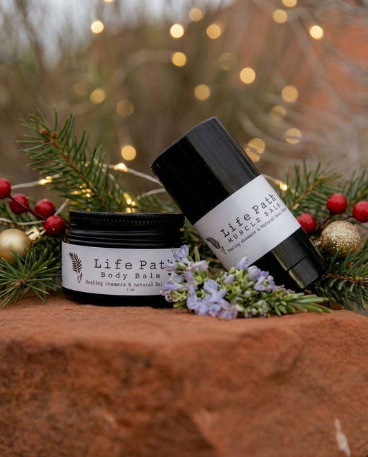 1 oz Body Balm Jar & 1 oz Muscle Balm Roller Special!